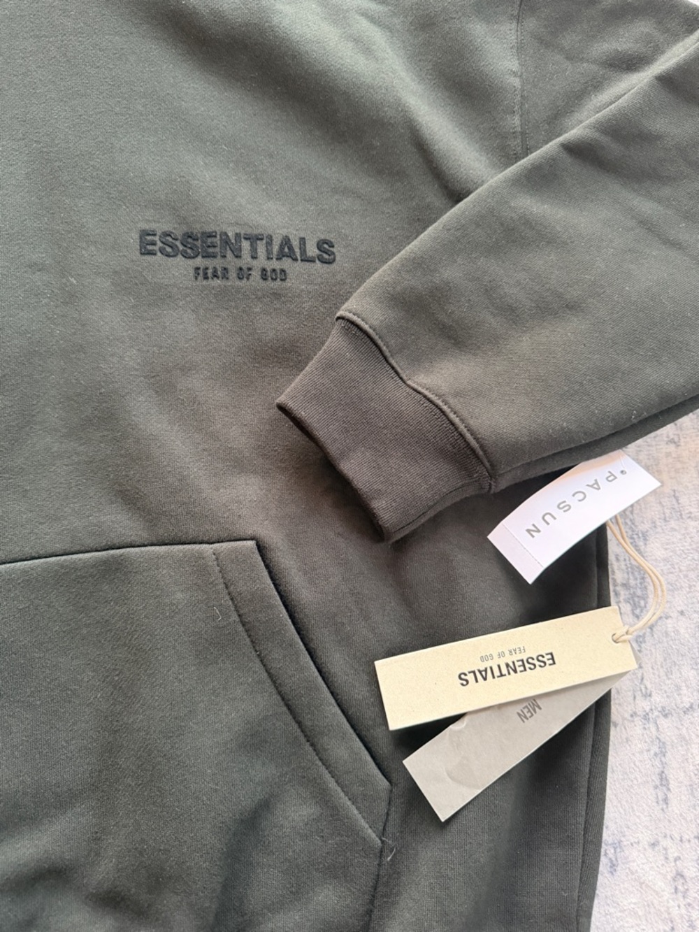 Fear of God: Essentials Hoodie (ss22) - Picture 4 of 7
